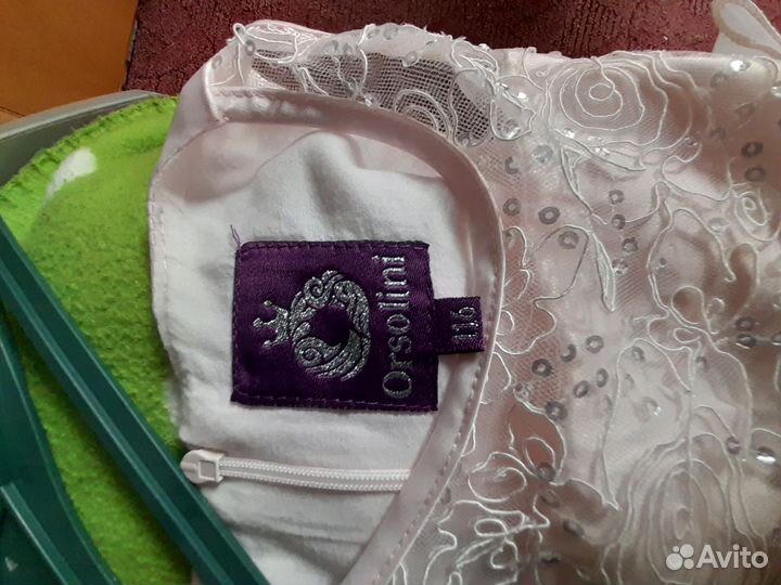 Нарядное платье 116 размер