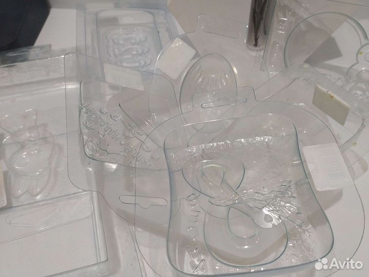 Формы для мыло, свечей, вазы из гипса