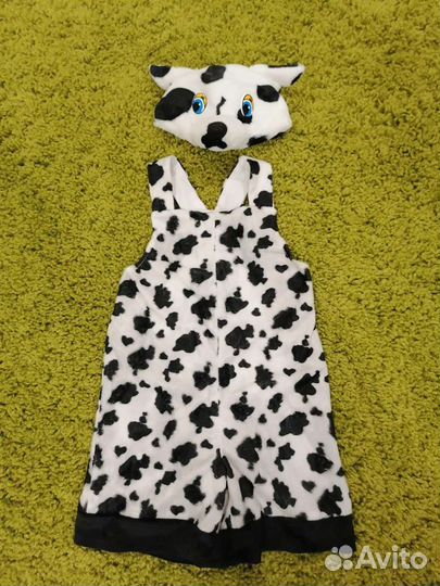 Костюм собаки долматинец карнавальный новый 3-6 ле