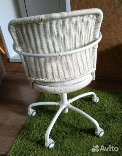 Компьютерный стул кресло IKEA плетеный Грегор