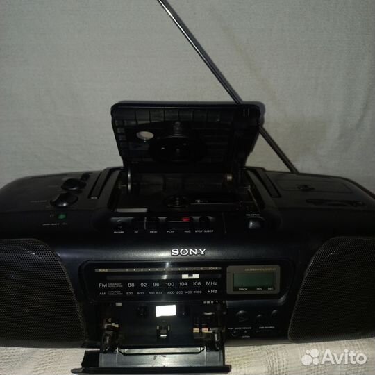 Магнитофон sony CFD-10 в ремонт