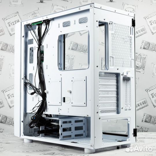 Игровой корпус Alseye Ai Pro White с подсветкой
