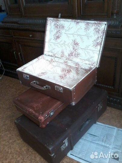 Старинные чемоданы