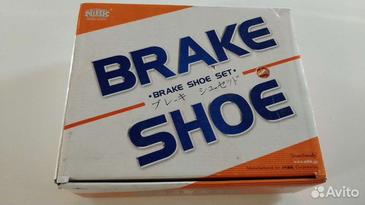 Колодки тормозные барабанные Renault Logan