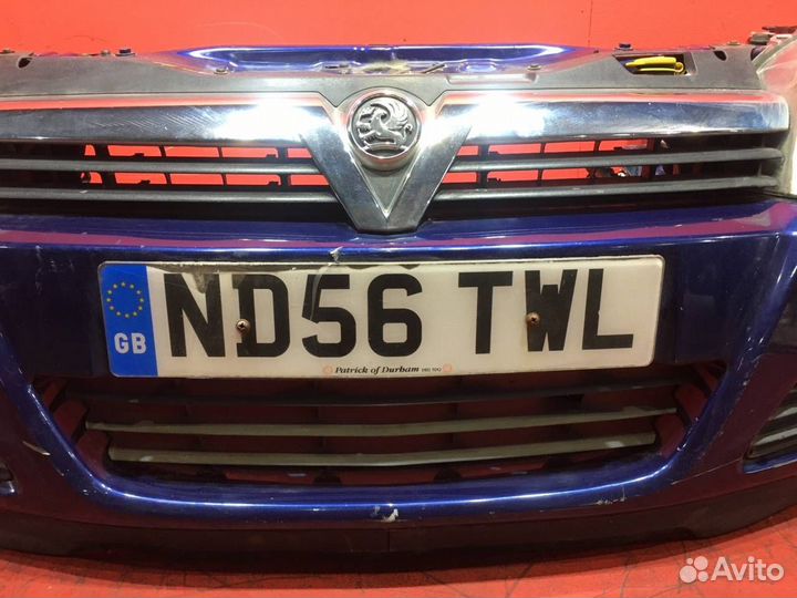Ноускат Opel Astra H. Передняя часть