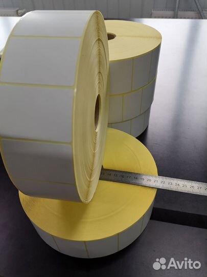 Термоэтикетки 58*40 - 5000 штук в ролике