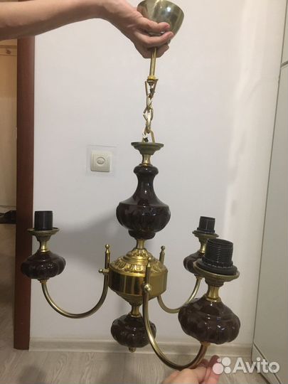 Люстра советская