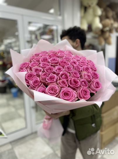 Букет из 51шт Роза