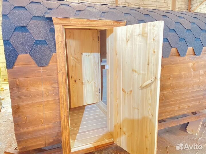 Бани-бочки квадро в наличии