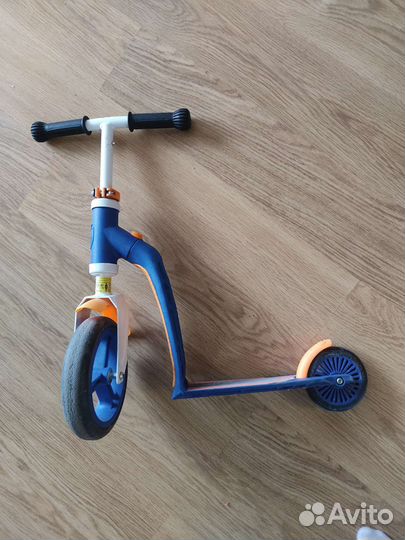2в1 Беговел + самокат Scoot AND ride highway baby