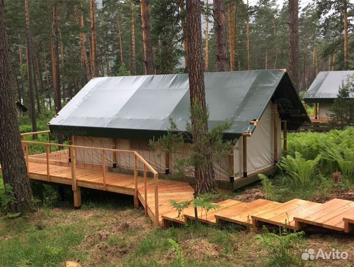 Сафари тент палатка 4х6м