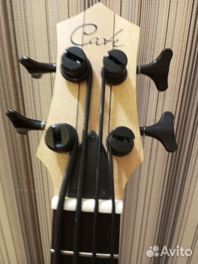 Электро Бас гитара cate and комбик fender Korea