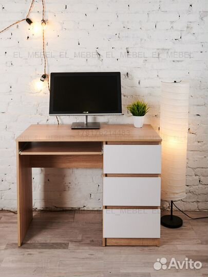 Стол письменный компьютерный для учебы стиль IKEA