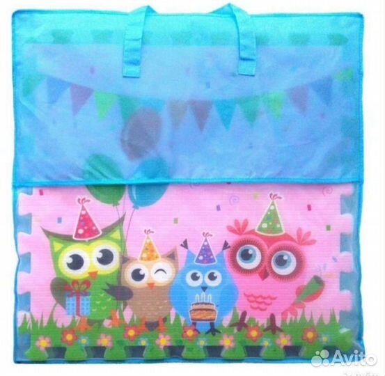 Детский коврик для ползания пазл