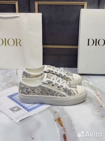 Кеды christian dior женские