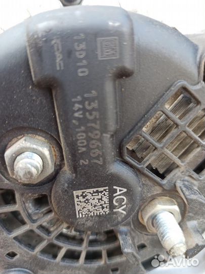 Генератор Chevrolet Cruze 13579667