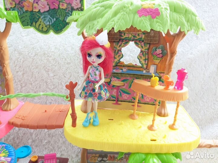 Энчантималс кафе и комплект кукол
