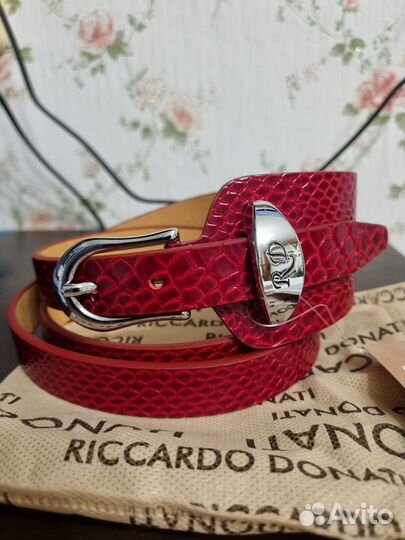 Пояс женский кожаный кушак широкий 120 см