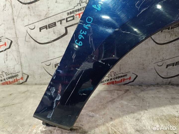 Крыло mitsubishi outlander CW4W CW5W CW6W 5220F080 переднее правое 2 модель XL синий DY369