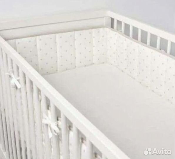 Бортики в кроватку икеа