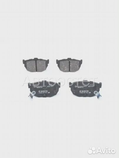 Тормозные колодки дисковые 0 986 424 418