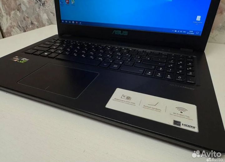 Игровой ноутбук asus f570zd