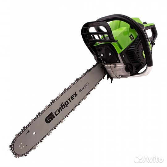 Пила цепная бензиновая бп-5850, 58 см3, шина 50 см