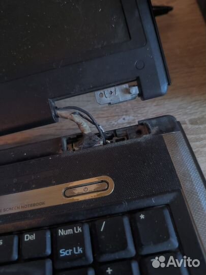 Ноутбук asus на запчасти или восстановление