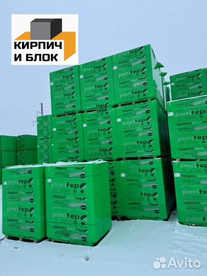 Газобетонный блок Поритеп/poritep 625х150х250