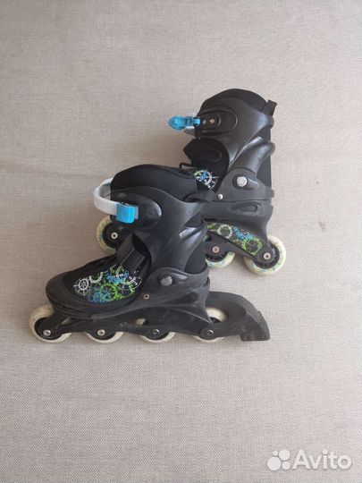 Роликовые коньки детские раздвижные 34-37