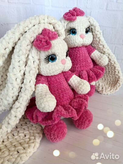 Вязаные игрушки ручной работы