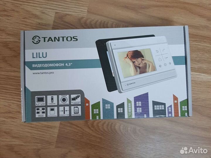Видеодомофон для квартиры, дома И офиса tantos lul