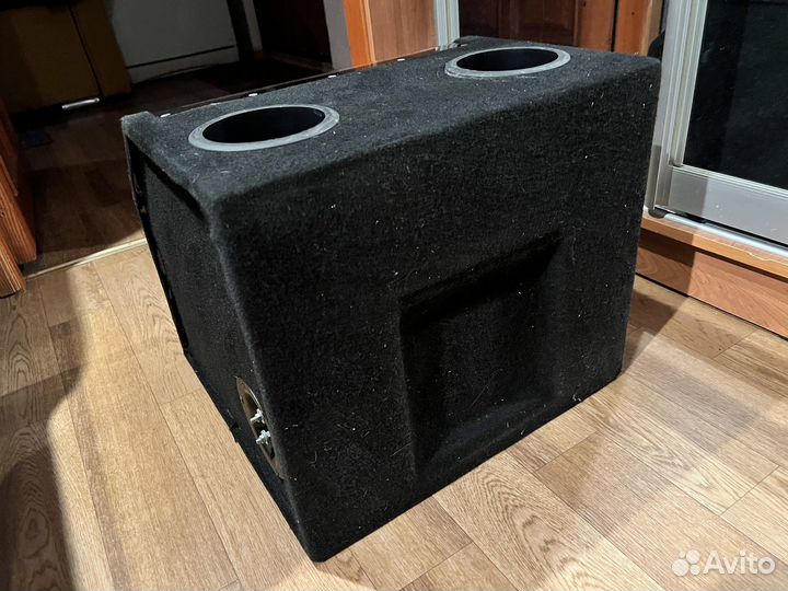 Короб Alpine 12 со стеклом