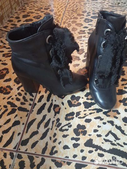 Бательоны женские натуральная кожа