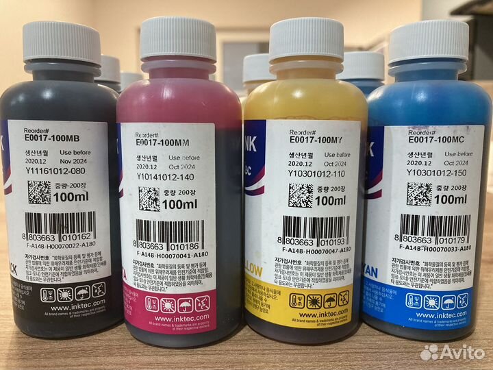 Чернила для Epson inktec