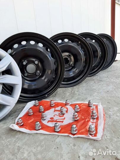 Диски штампы р 15 на hyundai solaris, Kia Rio
