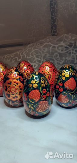 Яйцо пасхальное деревянное