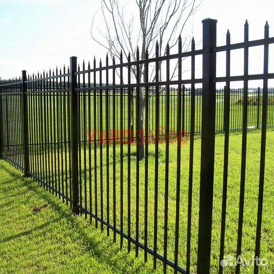 Ограждения парков и скверов в Константиновском