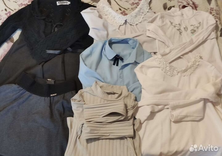 Школьные вещи пакетом 140 146 на девочку