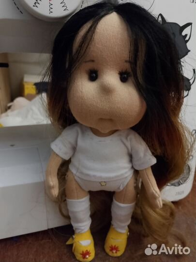 Текстильная кукла ручной работы