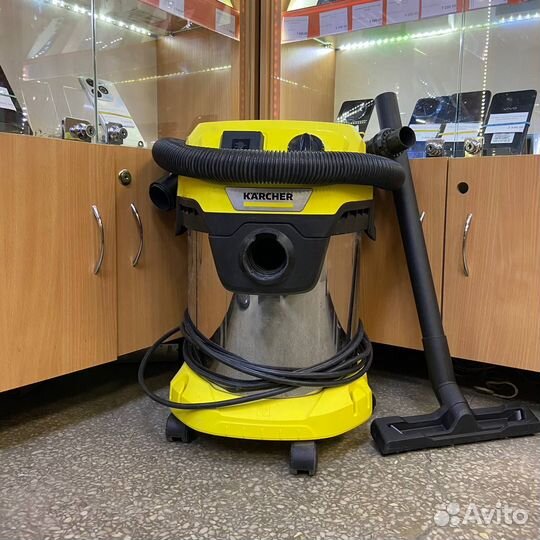 Пылесос строительный Karcher WD 3 PS