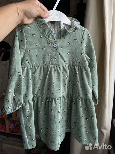 Вещи пакетом на девочку 92