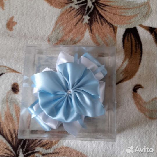 Бант для конверта на выписку