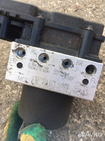 Блок abs Emgrand EC7 2 авто в разборе