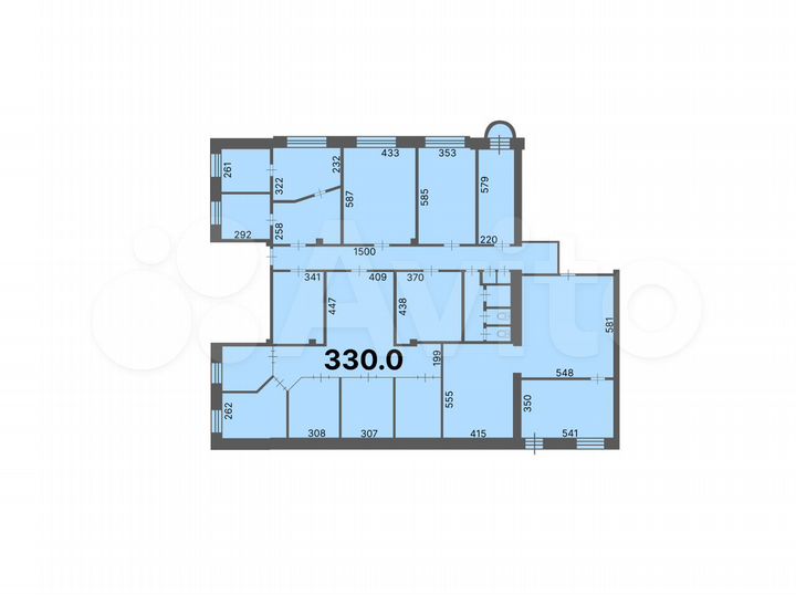 Продам офисное помещение 326м с НДС