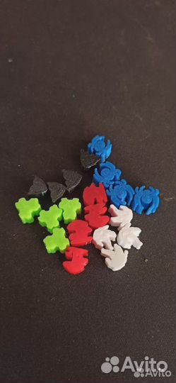 3D компоненты игр Кемет, Цолькин, Война кольца и д