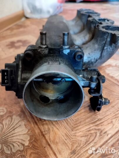 Впускной коллектор и с дроссельной заслонкой змз