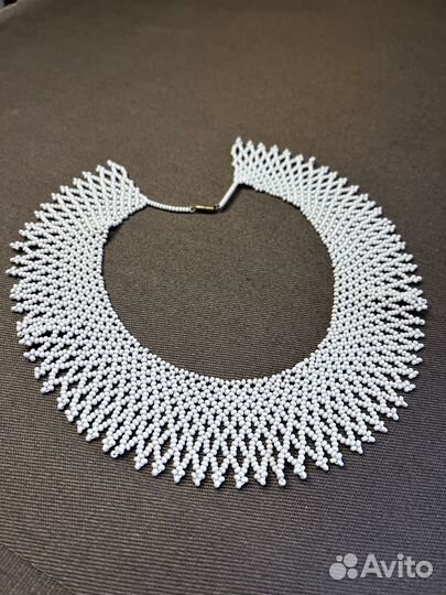 Колье из бисера / ожерелье из бисера