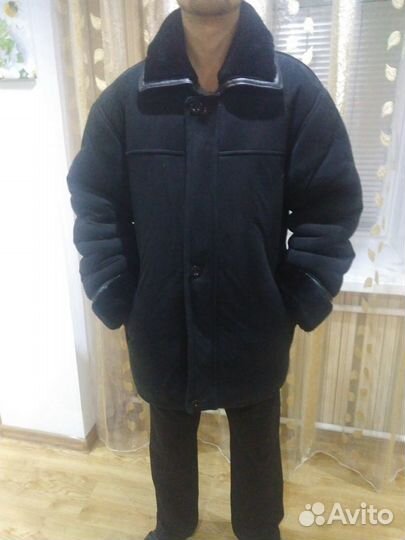 Мужские зимние куртки-дубленки