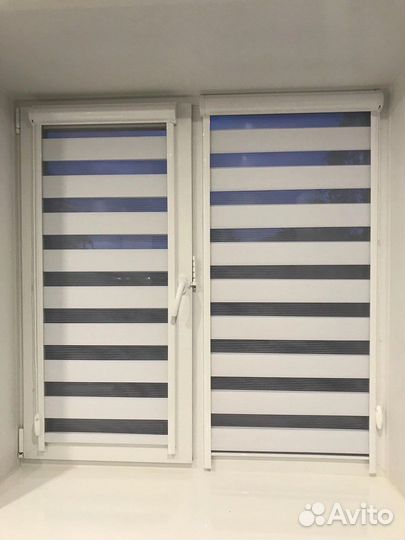 Рулонные шторы в коробе под заказ